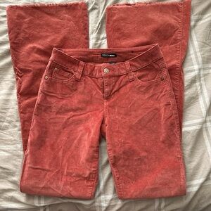 Fashion Nova Rust Corduroy Pants
